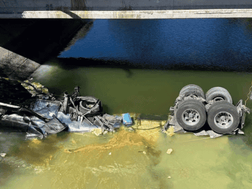 Esta situación encendió las alertas debido a que es el segundo accidente con sustancias tóxicas en menos de 48 horas en la región. ESPECIAL