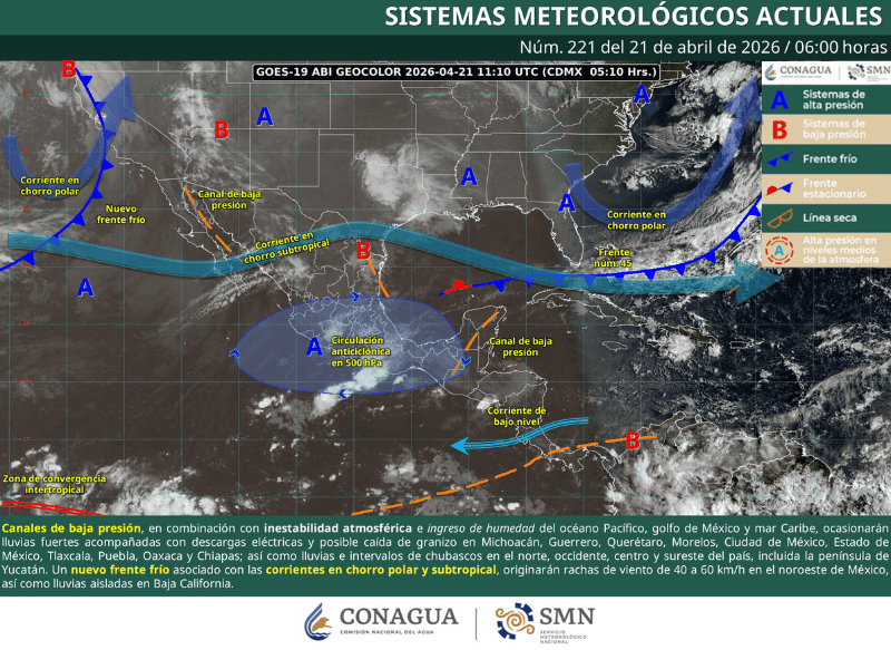 X / @conagua_clima&nbsp;