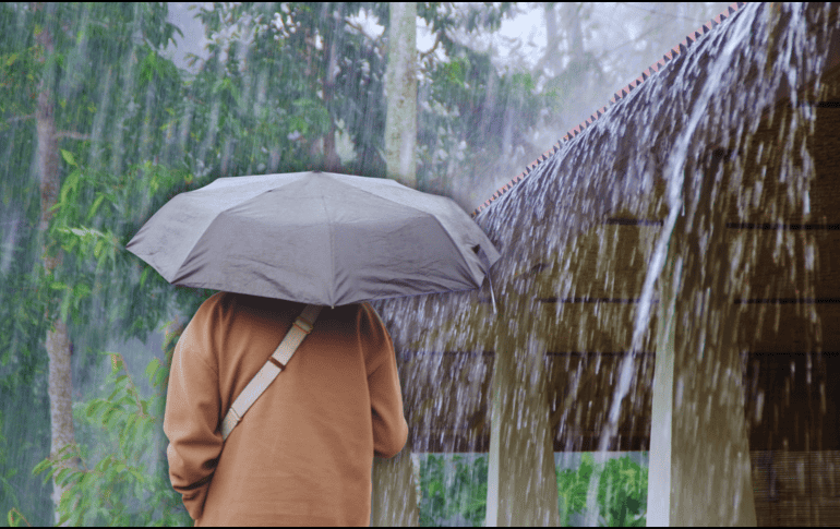 Las precipitaciones no darán tregua en el centro, sur y sureste del país durante la tarde y noche de hoy. ESPECIAL / CANVA