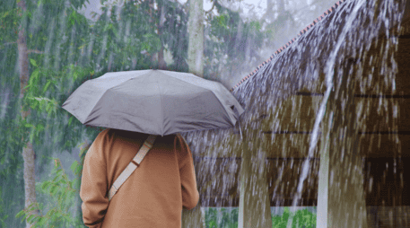 Las precipitaciones no darán tregua en el centro, sur y sureste del país durante la tarde y noche de hoy. ESPECIAL / CANVA