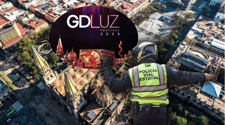 Conoce los cierres viales que habrá por el GDLuz 2026 y las rutas alternas en el municipio de Guadalajara. EL INFORMADOR/ARCHIVO ESPECIAL