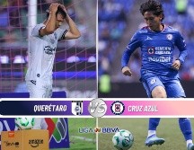 Cruz Azul buscará reencontrarse con la victoria en su visita al Estadio Corregidora ante un Querétaro que mantiene la esperanza de clasificar. ESPECIAL / IMAGO7 y CANVA