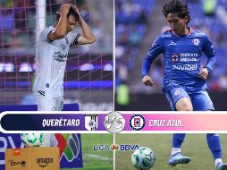 Cruz Azul buscará reencontrarse con la victoria en su visita al Estadio Corregidora ante un Querétaro que mantiene la esperanza de clasificar. ESPECIAL / IMAGO7 y CANVA
