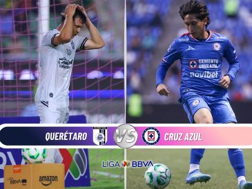 Cruz Azul buscará reencontrarse con la victoria en su visita al Estadio Corregidora ante un Querétaro que mantiene la esperanza de clasificar. ESPECIAL / IMAGO7 y CANVA