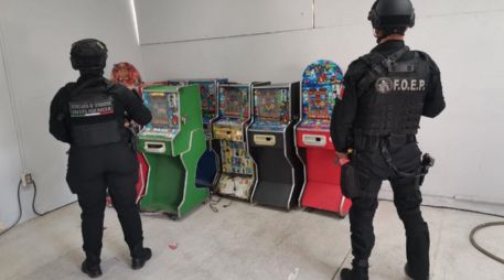 Autoridades señalan que detrás de la operación de máquinas tragamonedas podrían estar involucradas células de la delincuencia organizada. ESPECIAL