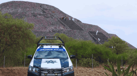 Teotihuacán permanecerá cerrada mientras la Guardia Nacional y las fiscalías concluyen el peritaje de la zona. SUN / O. Alvarado - EFE / M. Hartz