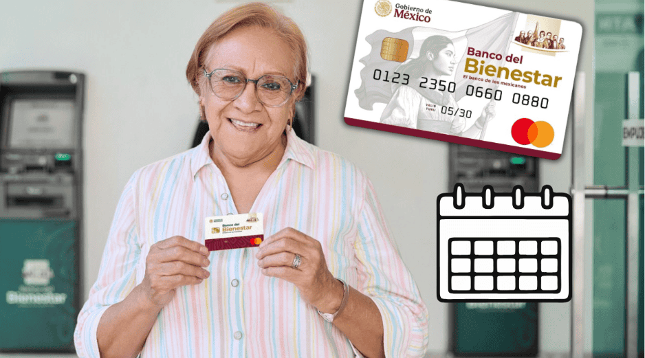 El calendario tentativo de pagos de la Pensión Bienestar para el mes de mayo se distribuye de la siguiente manera, sujeto a la confirmación de las autoridades. ESPECIAL/Banco del Bienestar