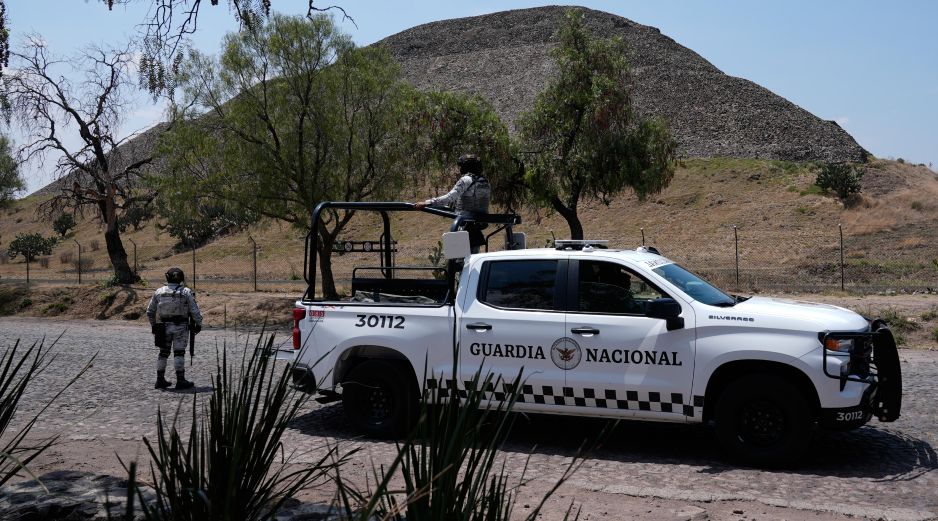 La Guardia Nacional y autoridades de los tres niveles de gobierno coordinarán la vigilancia en el sitio arqueológico. AP/M. Ugarte