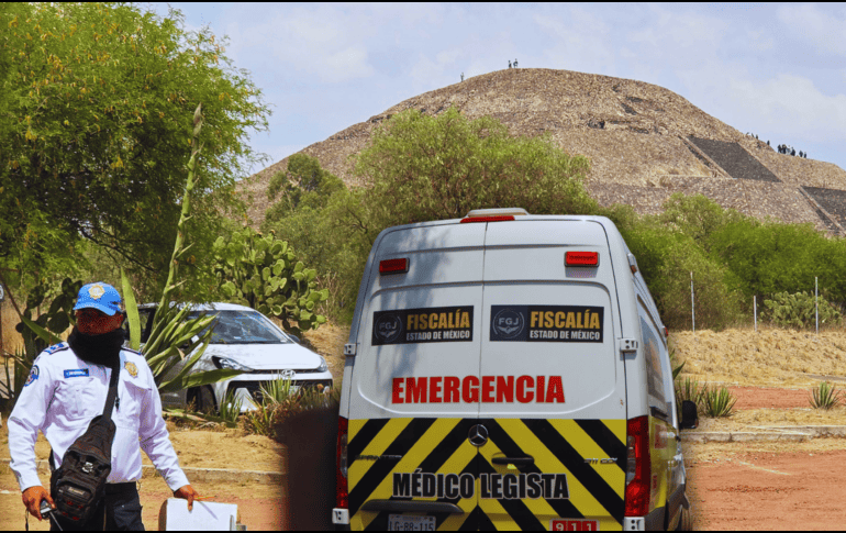 En la zona arqueológica de Teotihuacán se registró un atentado ayer lunes que dejó como saldo dos personas fallecidas y varias heridas. EFE / M. Hartz