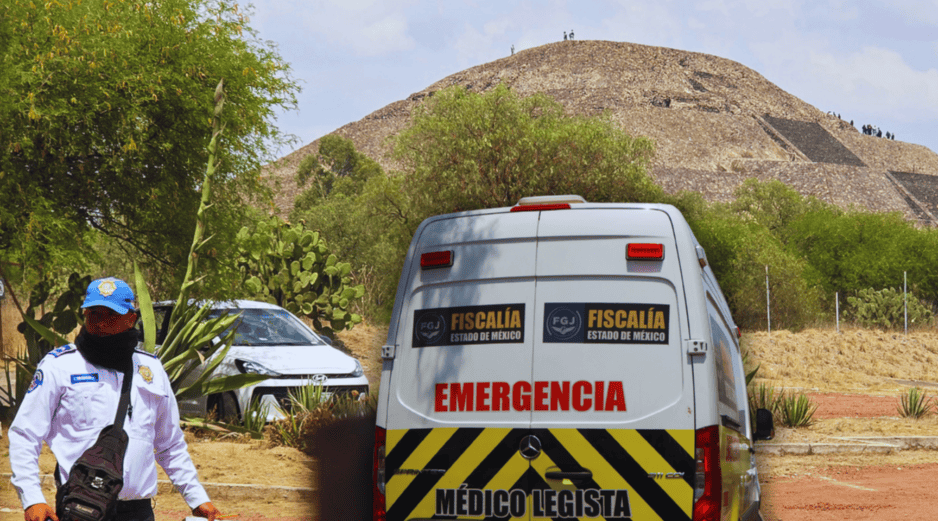 En la zona arqueológica de Teotihuacán se registró un atentado ayer lunes que dejó como saldo dos personas fallecidas y varias heridas. EFE / M. Hartz