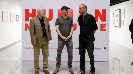 La muestra reúne doce piezas y bocetos que nacen del cruce entre las artes plásticas y el lenguaje cinematográfico. ESPECIAL/ FICG GUADALAJARA.