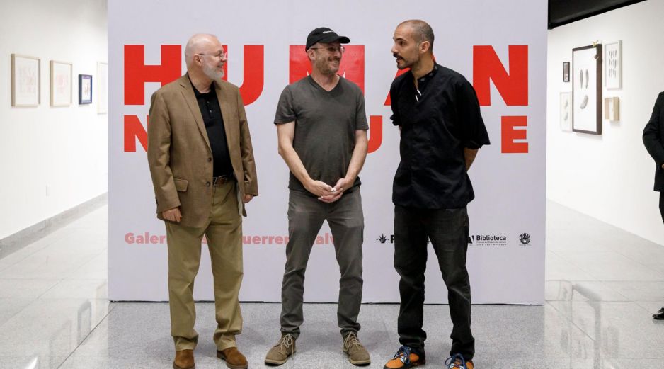 La muestra reúne doce piezas y bocetos que nacen del cruce entre las artes plásticas y el lenguaje cinematográfico. ESPECIAL/ FICG GUADALAJARA.