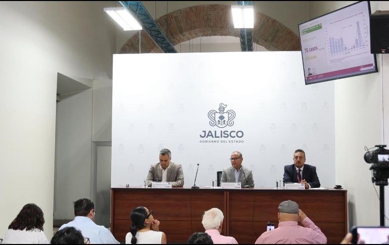 Esta semana, dijo Pérez Gómez, se han confirmado 12 casos y se tienen en estudio 161 más. EL INFORMADOR / A. NAVARRO