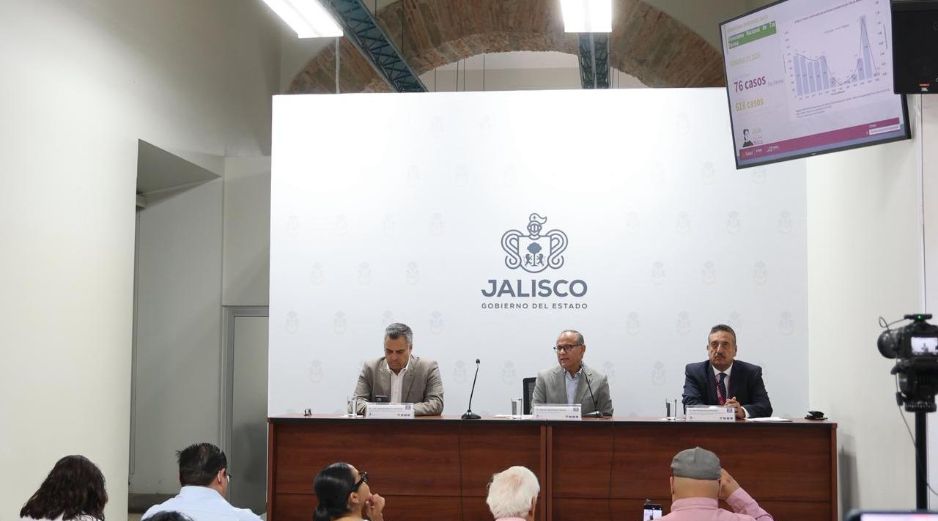 Esta semana, dijo Pérez Gómez, se han confirmado 12 casos y se tienen en estudio 161 más. EL INFORMADOR / A. NAVARRO