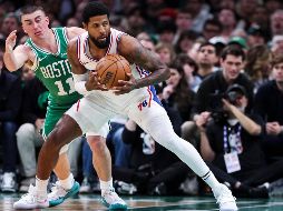 La misma falla que presentaron los Sixers previamente, ahora fue una parte del colapso verde. AFP/ A. GLANZMAN.