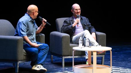 Conversando con Gonzalo Lira, la presencia de Aronofsky se convirtió en uno de los momentos más esperados y comentados de la actual edición del FICG. EL INFORMADOR/J. Acosta