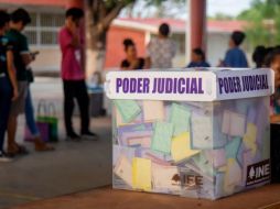 El proyecto plantea que la elección de personas juzgadoras se realice el primer domingo de junio de 2028. EFE/ Archivo