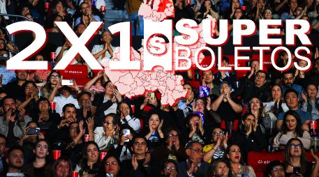 Estos diez conciertos de la Arena Guadalajara se encuentran al 2x1 solo por hoy, 22 de abril. EL INFORMADOR / ARCHIVO