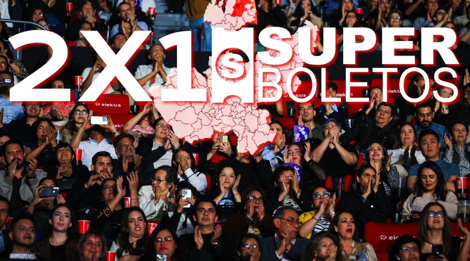 Estos diez conciertos de la Arena Guadalajara se encuentran al 2x1 solo por hoy, 22 de abril. EL INFORMADOR / ARCHIVO