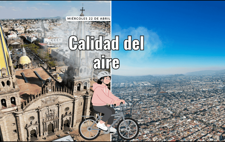 Este miércoles 22 de abril se registra calidad del aire aceptable en Atemajac con 38 puntos IMECA. EL INFORMADOR / ARCHIVO