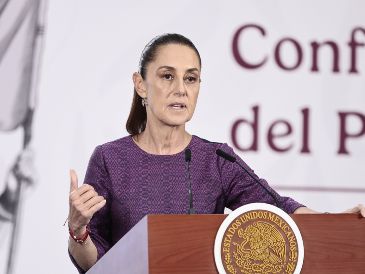 Sheinbaum dijo que hace unos días Estela Damián le dijo que ella quería irse a trabajar a Guerrero. EFE / J. MENDES