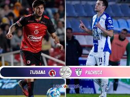 Pachuca visita a Tijuana en el Estadio Caliente con el objetivo de asegurar su pase directo a la Liguilla del Clausura 2026. ESPECIAL / IMAGO7 y CANVA