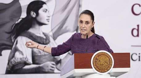 La Presidenta analiza posibles sanciones contra el gobierno del estado de Chihuahua tras operativo en el que participó la CIA. EFE / J. Méndez