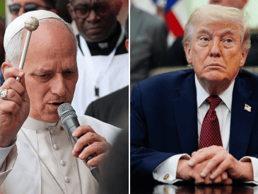 El Papa León XIV ha criticado la política general de deportaciones migratorias del gobierno de Trump por ser "extremadamente irrespetuosa". AP / M. APAWU / AP / ARCHIVO