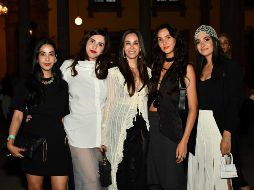 Georgina Hernández, Ale Alarcón, Majo Hernández, Denisse de Alba, Vivian Saad. GENTE BIEN JALISCO / Revista del 24 de abril 2026