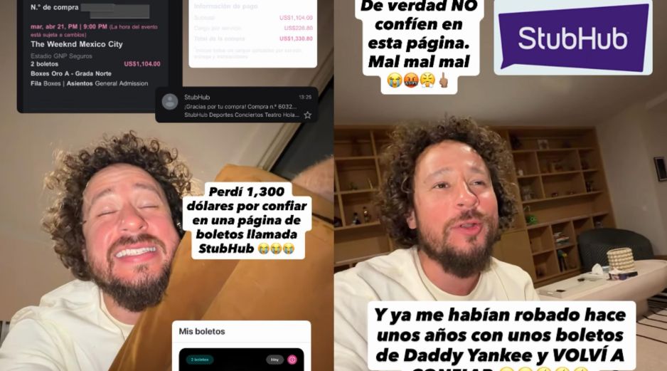 Esto dijo Luisito Comunica respecto a una presunta estafa al momento de comprar boletos para un concierto. ESPECIAL / INSTAGRAM @luisitocomunica