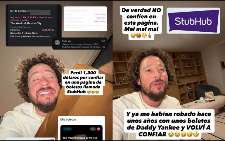 Esto dijo Luisito Comunica respecto a una presunta estafa al momento de comprar boletos para un concierto. ESPECIAL / INSTAGRAM @luisitocomunica