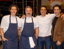 Roberto Morales, Chema Martínez Gallardo, Dax Rivera Maya y Andrés Morales. GENTE BIEN JALISCO / Apertura de Fondos & Bikinis