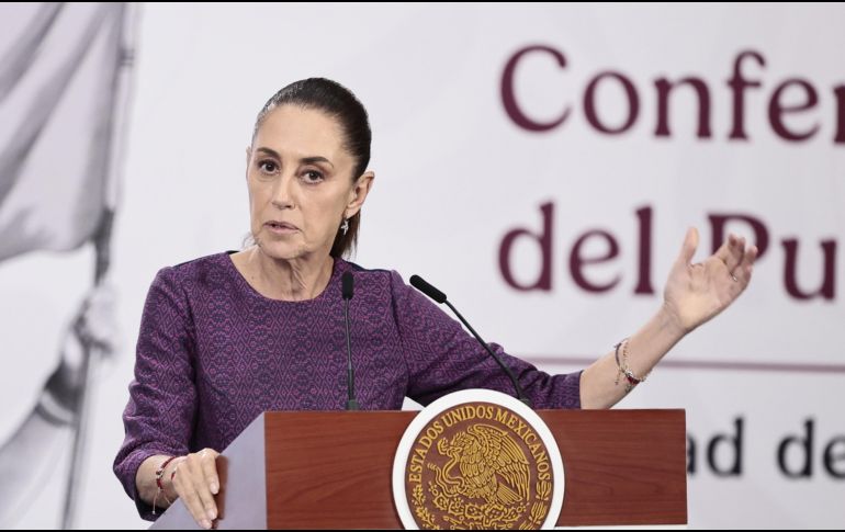 La Presidenta Sheinbaum explicó que la persona aún evalúa la propuesta para aceptar el cargo de consejara juridica.  EFE/ Jose Mendez