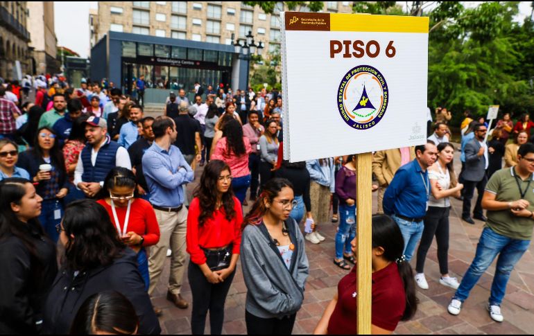 Poner a prueba los planes de contingencia es vital en un estado con alta actividad sísmica como Jalisco. EL INFORMADOR / ARCHIVO