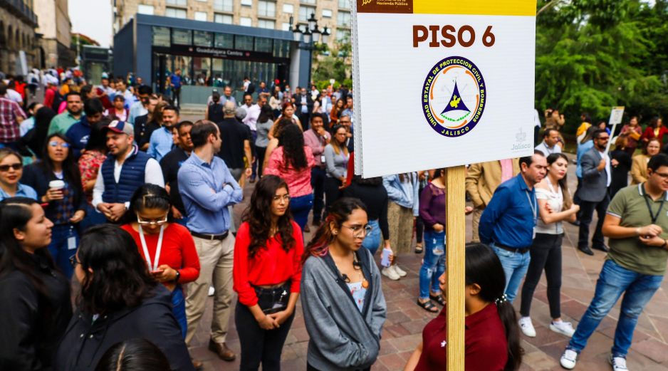 Poner a prueba los planes de contingencia es vital en un estado con alta actividad sísmica como Jalisco. EL INFORMADOR / ARCHIVO
