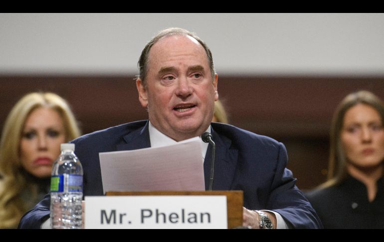 John Phelan comparece ante una audiencia de la Comisión de Servicios Armados del Senado en el Capitolio, el 27 de febrero de 2025, en Washington. AP/ARCHIVO