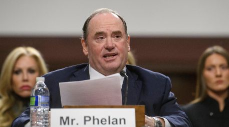 John Phelan comparece ante una audiencia de la Comisión de Servicios Armados del Senado en el Capitolio, el 27 de febrero de 2025, en Washington. AP/ARCHIVO