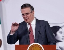 Ebrard reconoció que el esquema comercial anterior, basado en la apertura total, difícilmente volverá. EFE
