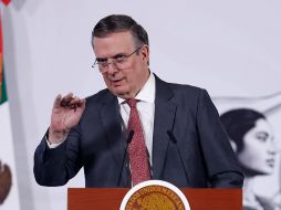 Ebrard reconoció que el esquema comercial anterior, basado en la apertura total, difícilmente volverá. EFE