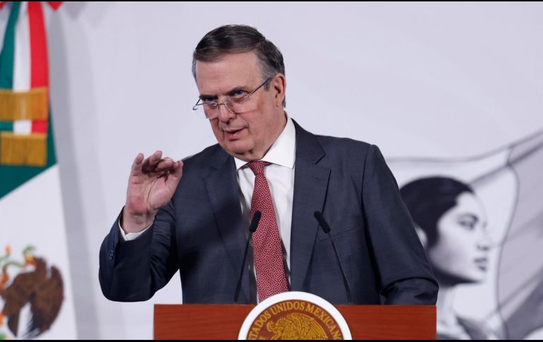 Ebrard reconoció que el esquema comercial anterior, basado en la apertura total, difícilmente volverá. EFE