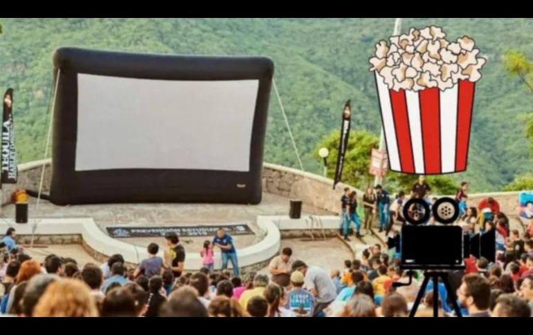 Del 23 al 26 de abril, el proyecto Cinemalive llevará funciones de cine al aire libre a distintos puntos de la Zona Metropolitana de Guadalajara, convirtiendo espacios públicos en grandes pantallas para el disfrute de chicos y grandes. FACEBOOK / Cinema Live Guadalajara