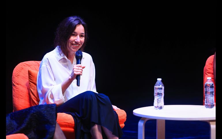 Lola Dueñas compartió con el público la responsabilidad y amor que tiene a su trabajo a través de una serie de consejos. EL INFORMADOR / J. Acosta