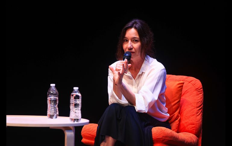 Lola Dueñas compartió con el público la responsabilidad y amor que tiene a su trabajo a través de una serie de consejos. EL INFORMADOR / J. Acosta