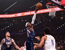 El Thunder ha cumplido con el pronóstico al llevarse el segundo encuentro contra los Suns por 120-107. AFP / Joshua Gateley