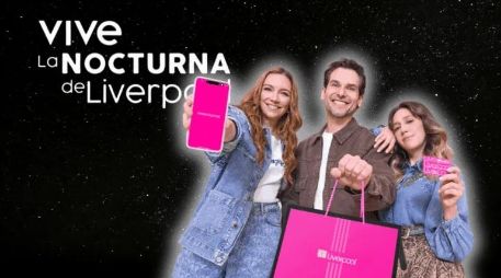 Disfruta de la próxima Venta Nocturna de Liverpool, la cual se llevará a cabo del viernes 24 al domingo 26 de abril. ESPECIAL