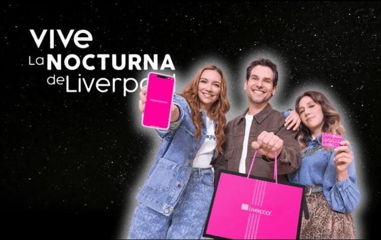 Disfruta de la próxima Venta Nocturna de Liverpool, la cual se llevará a cabo del viernes 24 al domingo 26 de abril. ESPECIAL