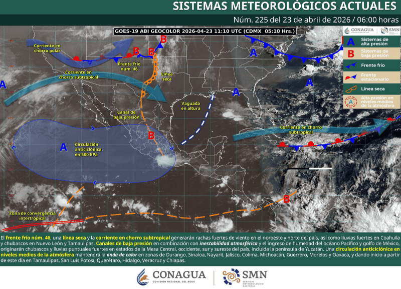 &nbsp;X / @conagua_clima