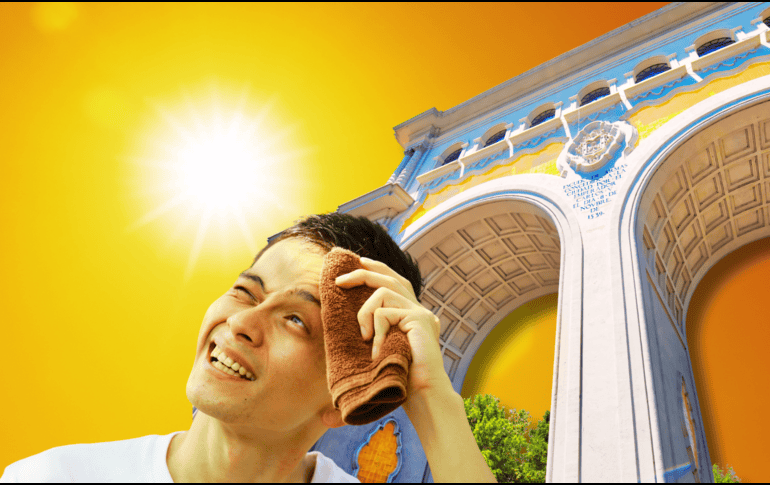 La temperatura máxima en Guadalajara alcanzará los 32 grados Celsius poco después del mediodía. ESPECIAL / CANVA