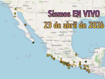 EN VIVO | Sismos en México | Jueves 23 de abril. ESPECIAL / SSN