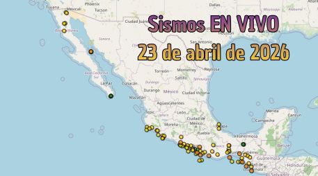 EN VIVO | Sismos en México | Jueves 23 de abril. ESPECIAL / SSN